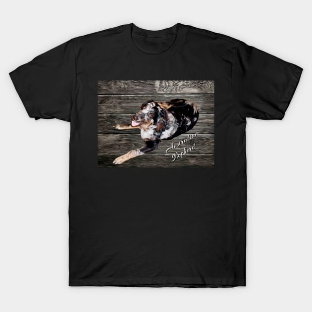 Australian Shepherd T-Shirt by PandLCreations